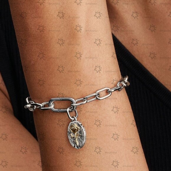 Pandora Rose Medallion Charm - Picture 4 of 5